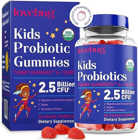 Kids Probiotic Organic Gummies