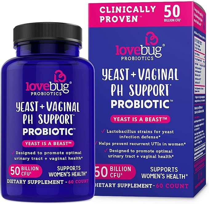 Yeast + Vaginal PH Support Probiotic